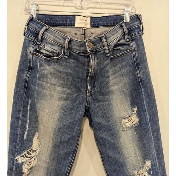 McGuire Mrs Robinson Vintage Wash Distressed Boyfriend Jeans Size 26 - Picture 2 of 6